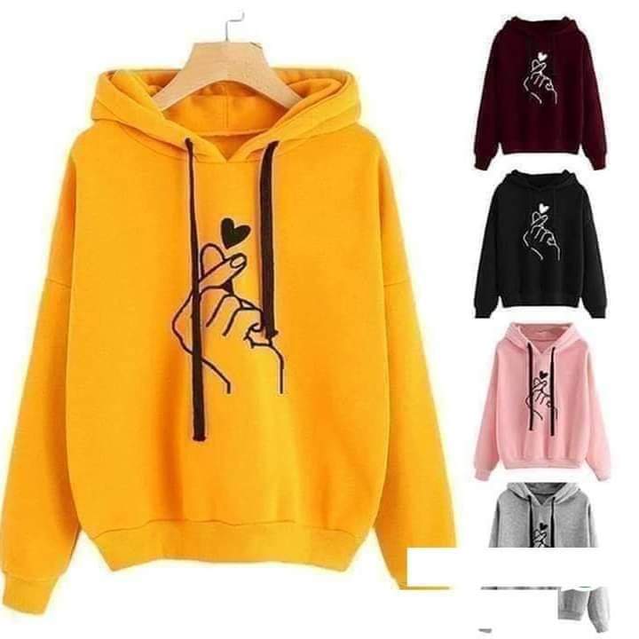 Stylish Heart Hoodies