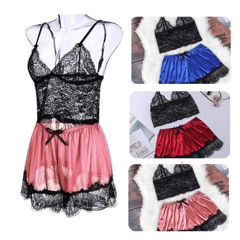 Stylish Net CAMI SET