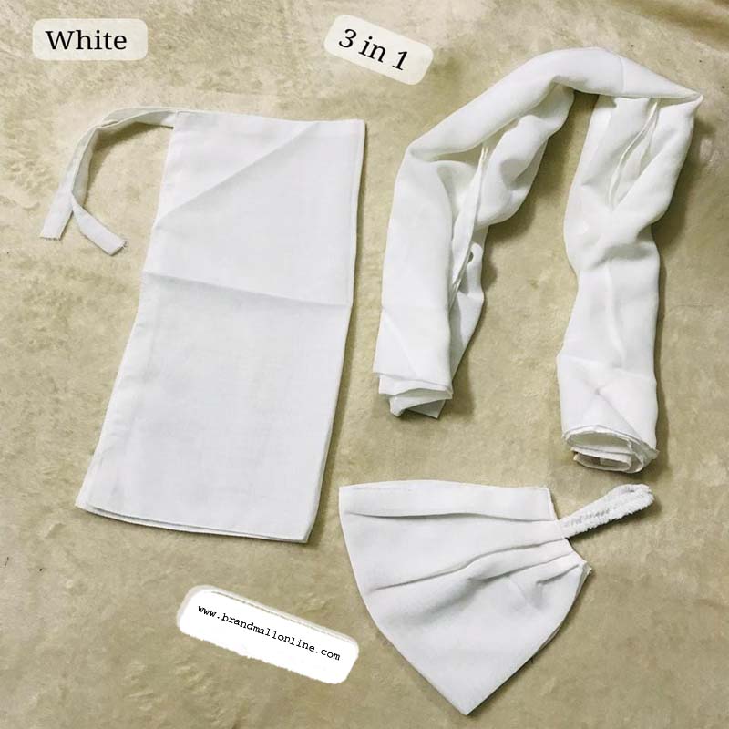 3 in one Stoller niqab plus cap