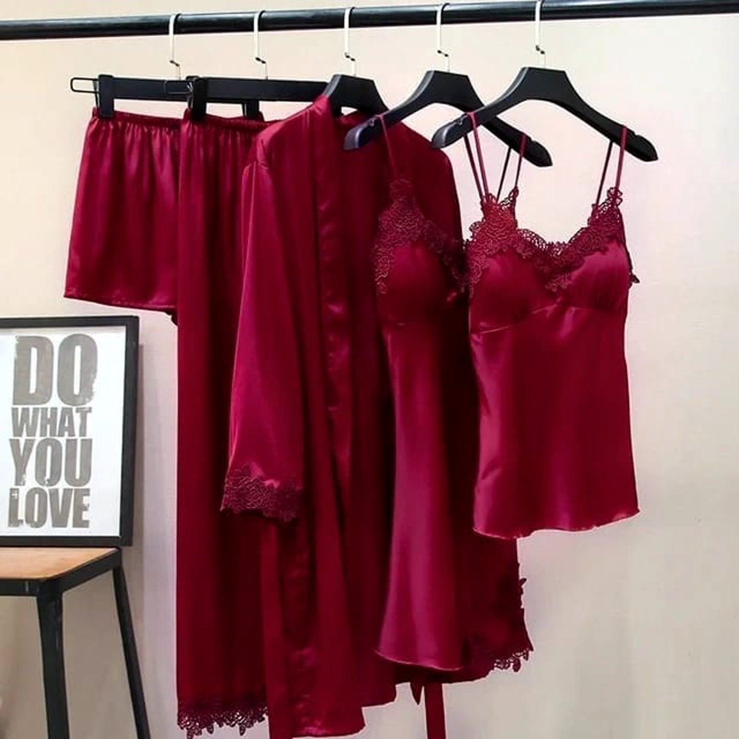 5 piece nightwear set for her