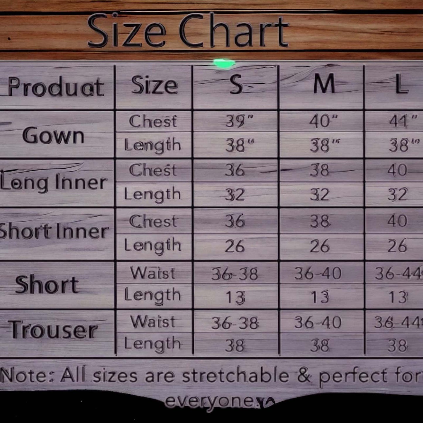 5 PCs TAPE STYLE NIGHTY