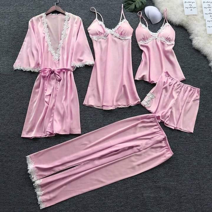 Designer 5 Piece Night Dresses