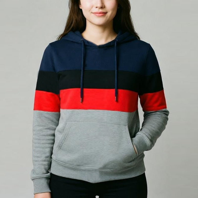 Stylish Panel Hoodies