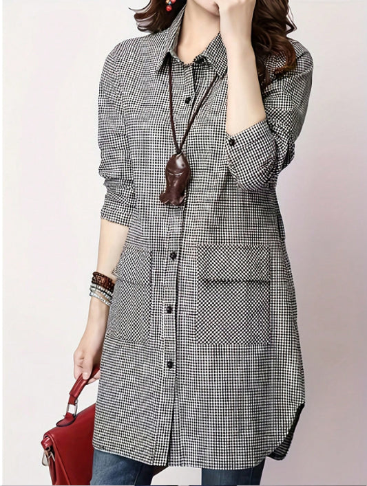 Silver Dot Top Front Pocket