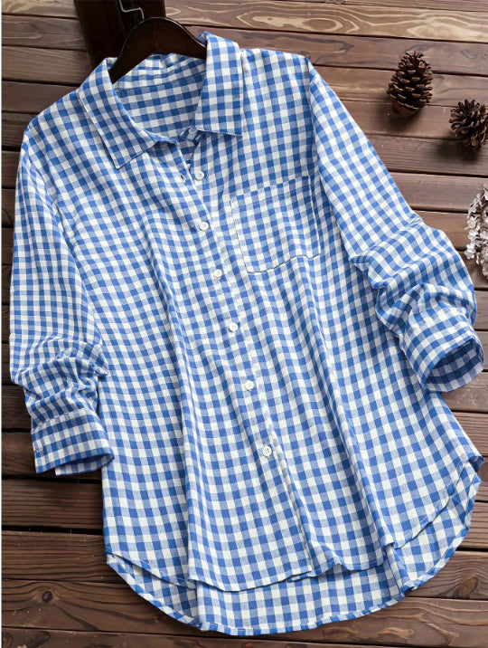 Ladies Checked Kurti