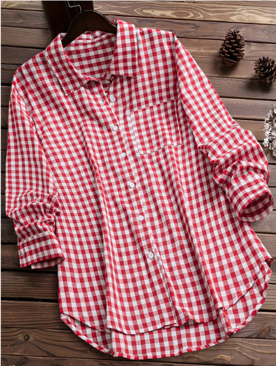 Ladies Checked Kurti