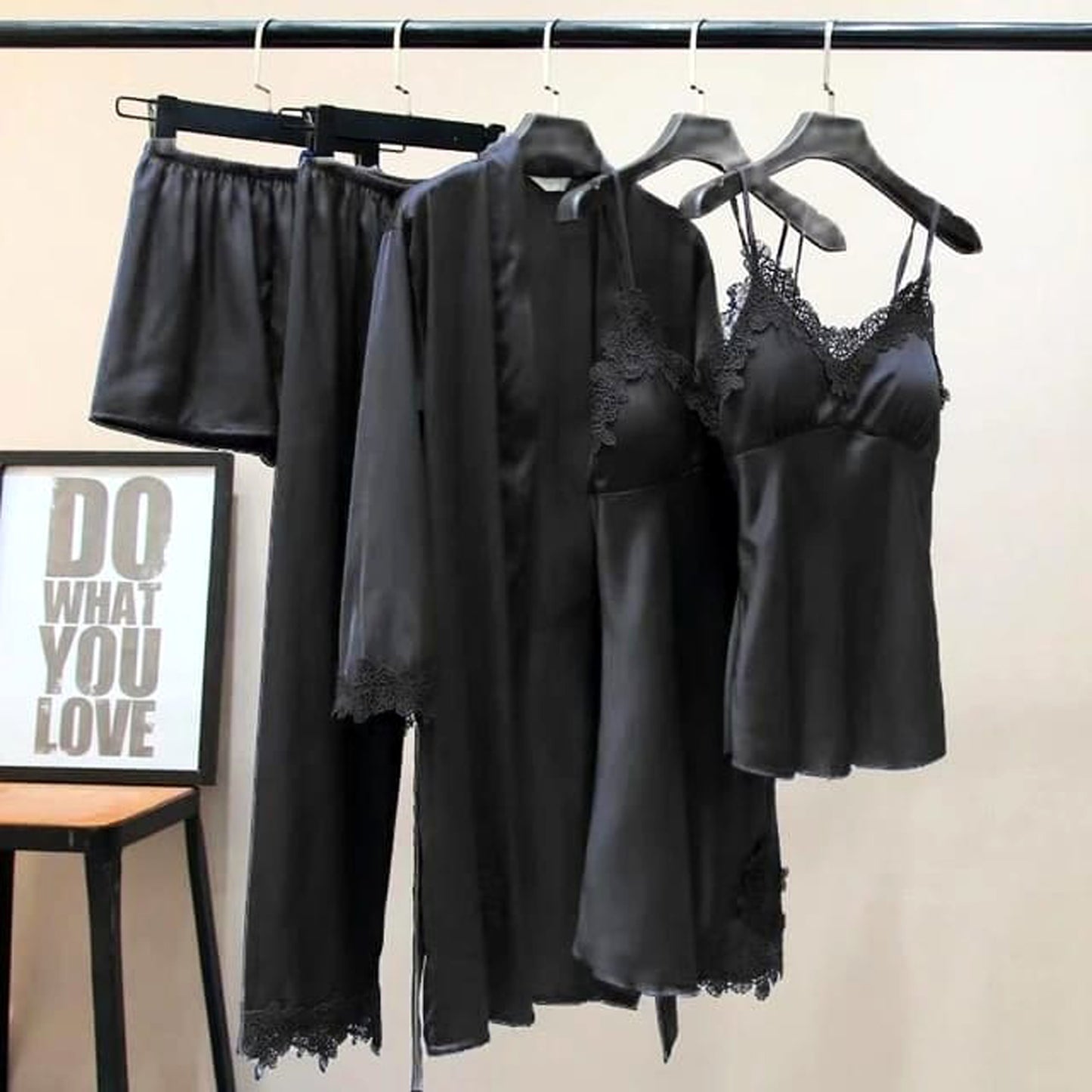 5 piece nightwear set for her