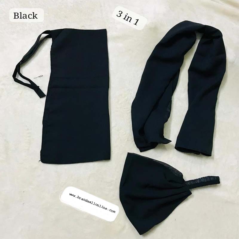 3 in one Stoller Niqab and cap