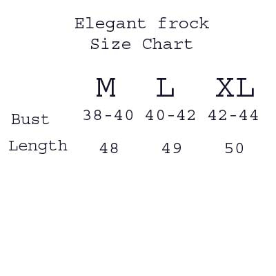 Ladies  Elegant  Frock
