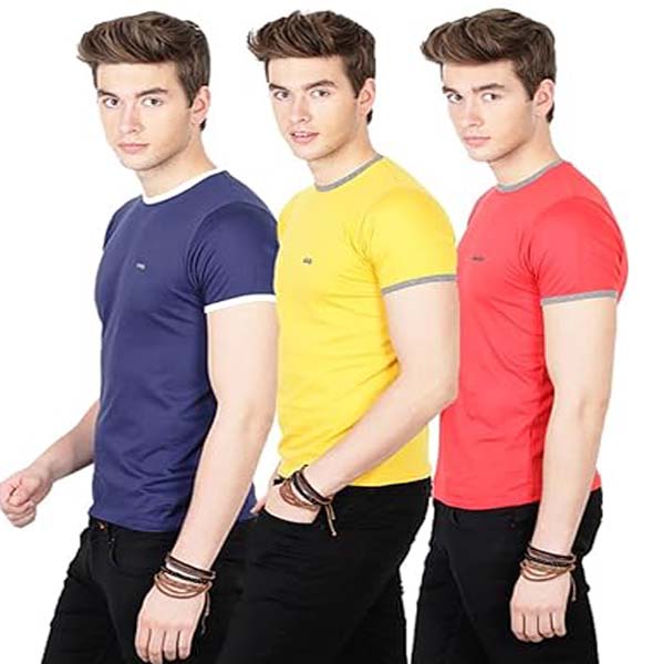 Mens Branded Pack of 3 Tshirts