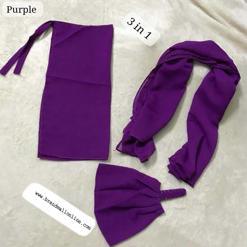 3 in one Stoller Niqab and cap