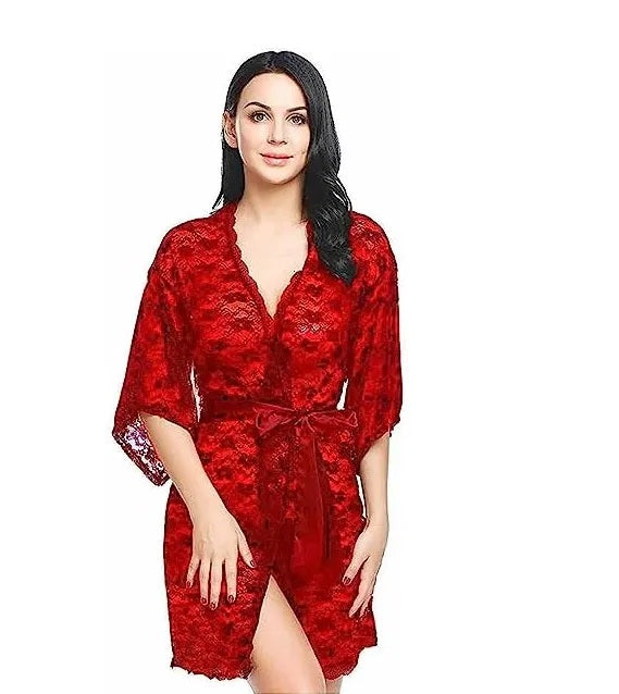 2 PIECE TRANSPARENT NIGHTY