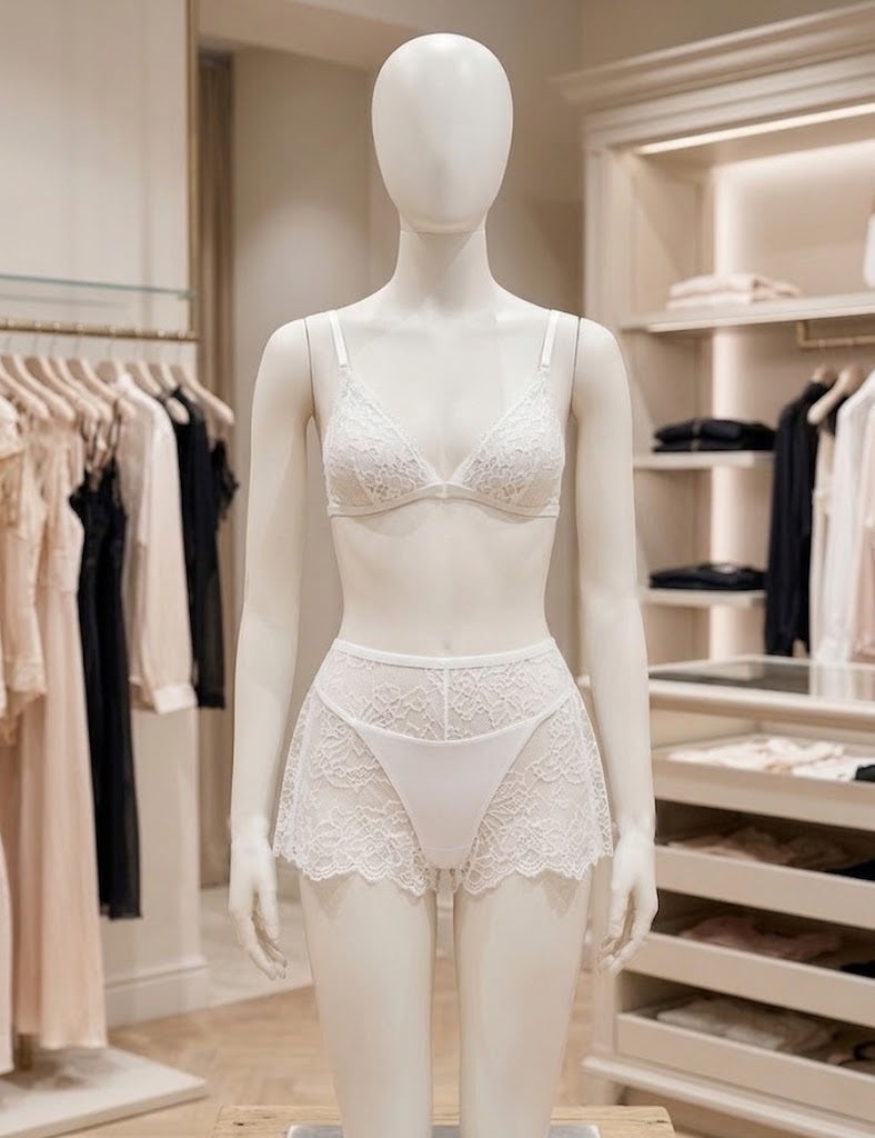 Elegant Floral Lace Lingerie Set