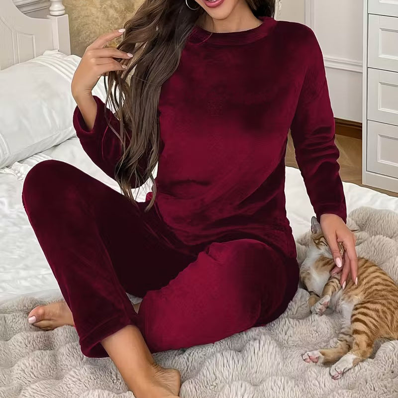 Winter Branded Woolly PAJAMA SET