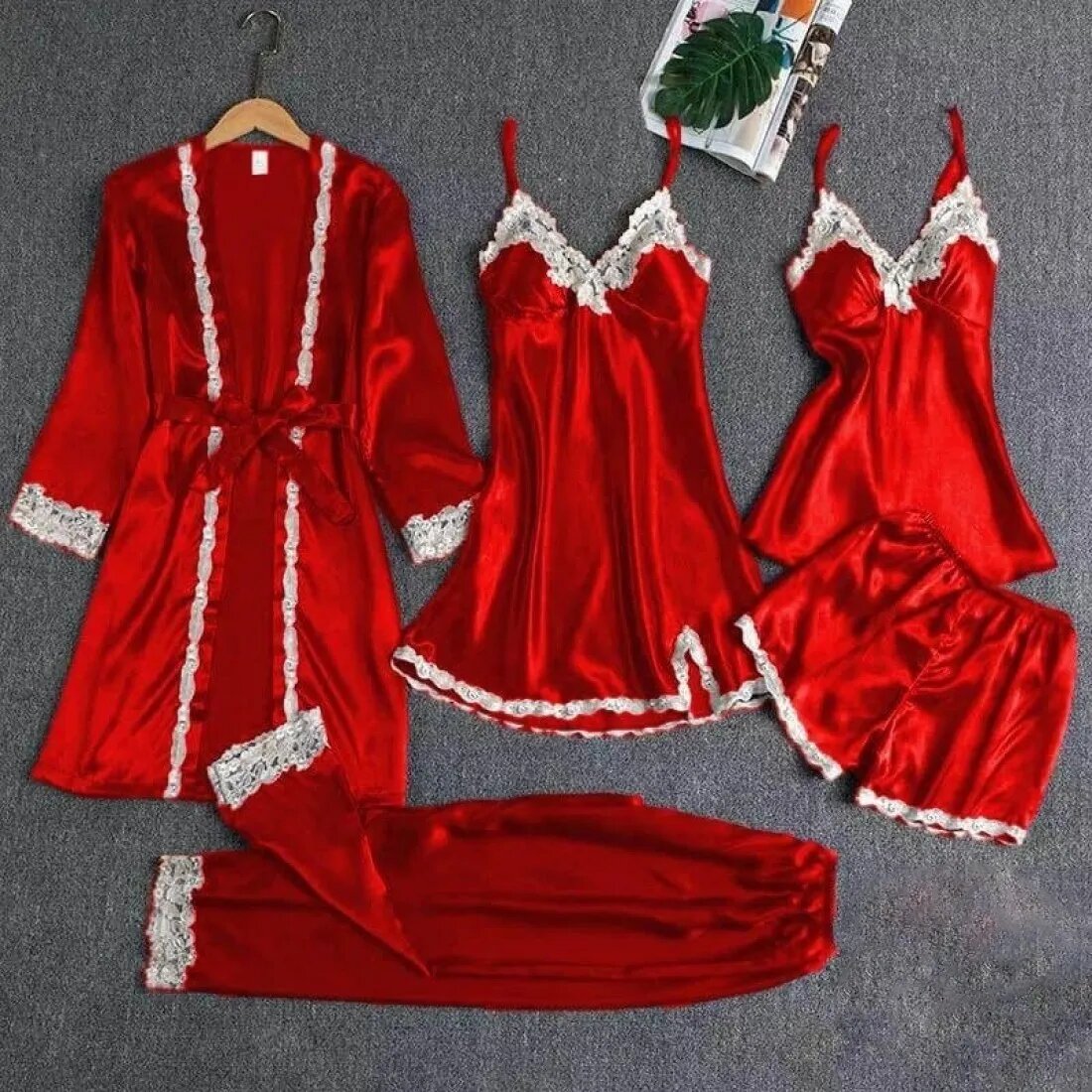 5 PCs ROBE NIGHTY  SET