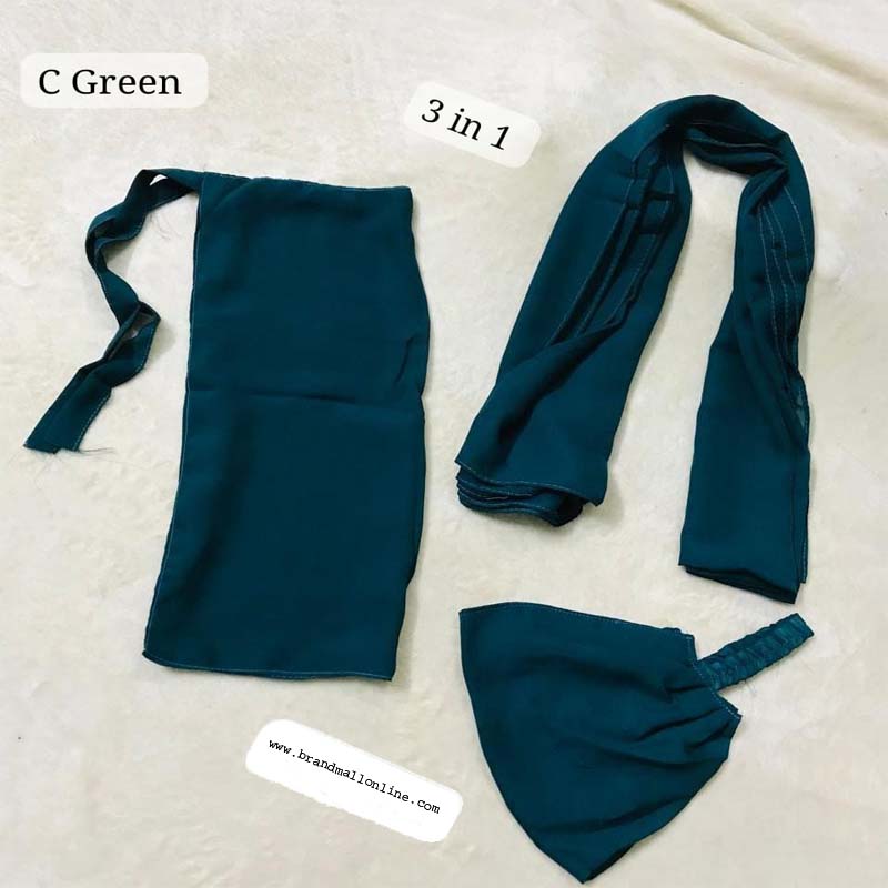 3 in one Stoller Niqab and cap