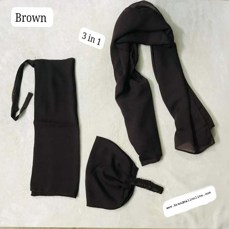 3 in one Stoller Niqab and cap