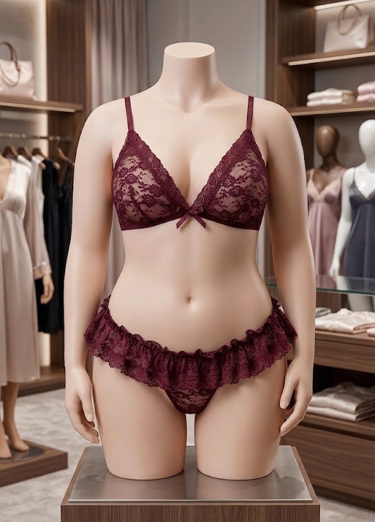 Floral Lace Bikini Set