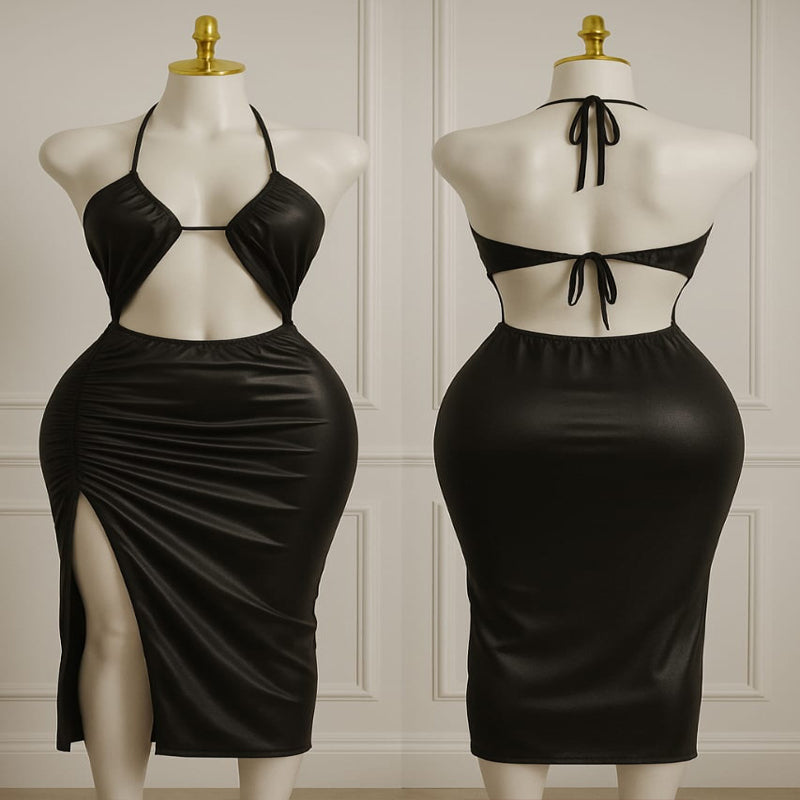NEW MAXI STYLE NIGHTWEAR - BLACK