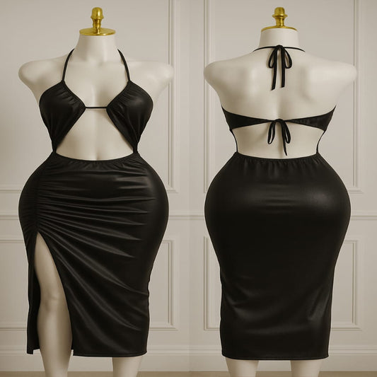 NEW MAXI STYLE NIGHTWEAR - BLACK