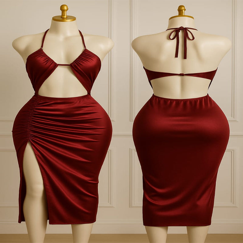 NEW MAXI STYLE NIGHTWEAR - MAROON