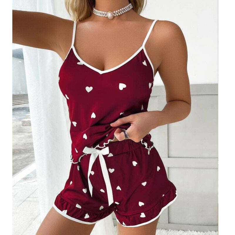 Heart cami set