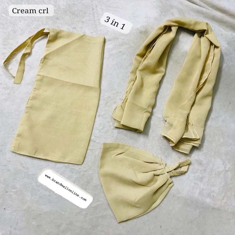 3 in one Stoller Niqab and cap